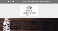 Desktop Screenshot of blainechiro.com
